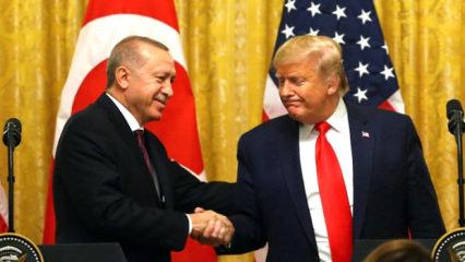 Trump'tan Erdoğan'a &ouml;vg&uuml; dolu s&ouml;zler: &Ccedil;ok sert bir adam