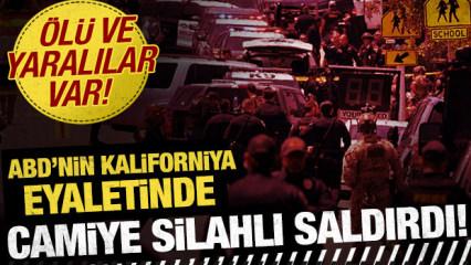 ABD'de de camiye silahlı saldırı: Hayatını kaybedenler var!