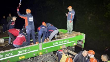 Akıntıya kapılarak kaybolan kişiden acı haber!