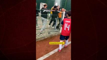 Amat&ouml;r futbol m&uuml;sabakasında bu sefer aileler birbirine girdi!
