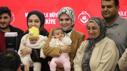 Bakan G&ouml;ktaş'tan Sivas'ta g&uuml;&ccedil;l&uuml; aile mesajı