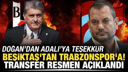 Beşiktaş'tan Trabzonspor'a! Transfer resmen a&ccedil;ıklandı