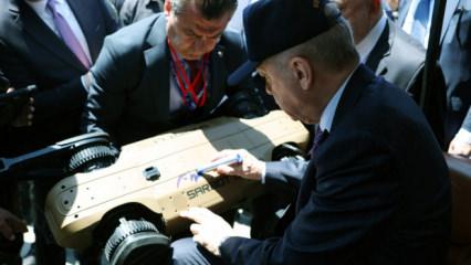 Cumhurbaşkanı Erdoğan, EFES 2026&rsquo;da SARBOT L1&rsquo;i İnceledi