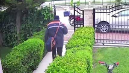 Denizli'de kazada &ouml;len kuryenin son teslimat g&ouml;r&uuml;nt&uuml;leri ortaya &ccedil;ıktı