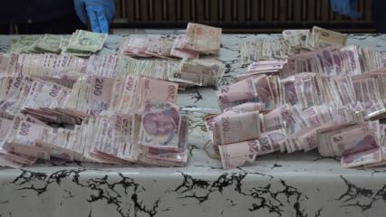 Dilencinin &uuml;zerinden 117 bin TL &ccedil;ıktı