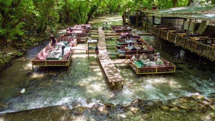 Eskiden k&ouml;yd&uuml; şimdi turizm merkezi oldu: Antalya Ulupınar Deresi