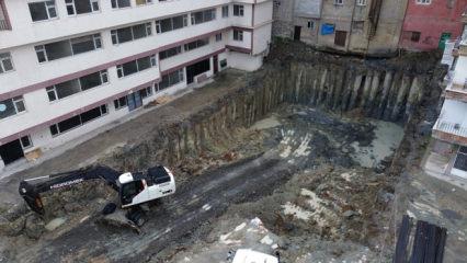 Hakkari'de korkutan zemin kayması: 6 bina tahliye edildi