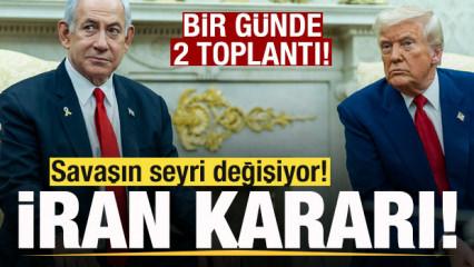 İran-ABD savaşının seyri değişiyor! Bir g&uuml;nde iki toplantı! '&Ccedil;ok farklı olacak' tehdidi!