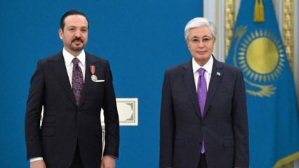 Kazakistan, K&uuml;rşad Zorlu&rsquo;yu "Dostluk Devlet Nişanı"na layık g&ouml;rd&uuml;