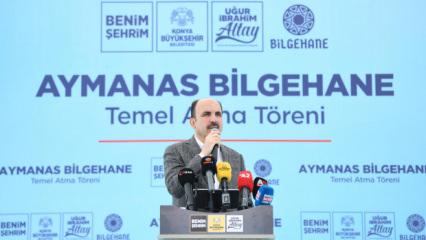 Konya B&uuml;y&uuml;kşehir Aymanas Bilgehane'nin temelini attı 