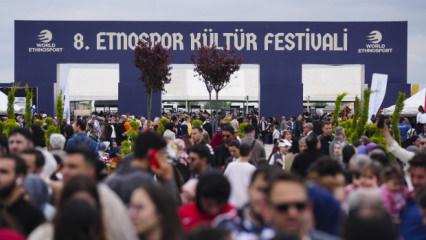 İstanbul'da haftasonuna Etnospor damgası! K&uuml;lt&uuml;r ş&ouml;leni yaşandı