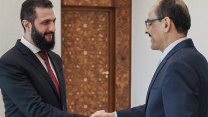Son dakika: T&uuml;rkiye'den Suriye hamlesi! MİT Başkanı Kalın, Şara ile g&ouml;r&uuml;şt&uuml;