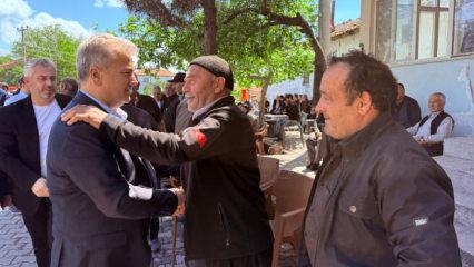 Milletvekili Canbey'den 6 mahalleye ziyaret 