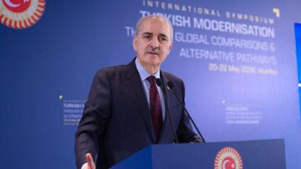 TBMM Başkanı Kurtulmuş: K&uuml;resel sistem &ccedil;&ouml;kt&uuml;, yeni bir d&uuml;nya d&uuml;zeni şart