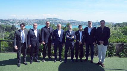 UEFA ve TFF heyetleri, İstanbul'da bir araya geldi