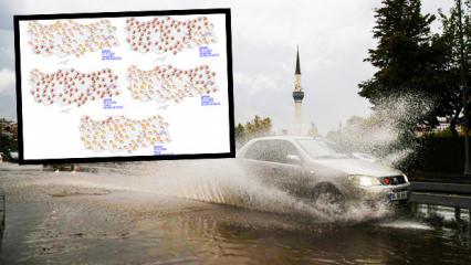 Meteoroloji'den uyarı &uuml;st&uuml;ne uyarı! Bayramın ikinci ve &uuml;&ccedil;&uuml;nc&uuml; g&uuml;nlerine dikkat