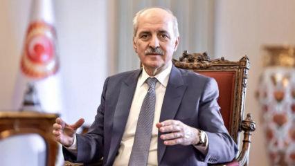 Numan Kurtulmuş&rsquo;tan Kurban Bayramı mesajında demokrasi ve yeni anayasa vurgusu