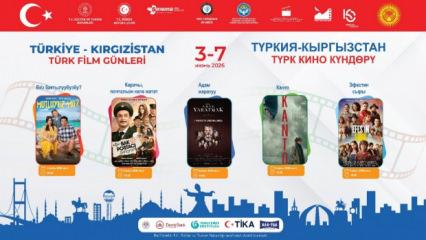 'T&uuml;rkiye-Kırgızistan T&uuml;rk Film G&uuml;nleri' Bişkek'te ger&ccedil;ekleştirilecek