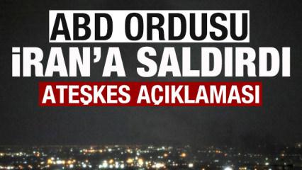 ABD ordusu İran'a saldırdı! Son dakika ateşkes a&ccedil;ıklaması! S&uuml;rpriz 'anlaşma' mesajı