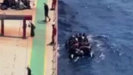 Akdeniz'de nefes kesen operasyon: 142 g&ouml;&ccedil;men kurtarıldı! T&uuml;rkler yine damga vurdu