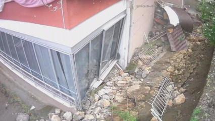Amasya'da istinat duvarı &ccedil;&ouml;kt&uuml;