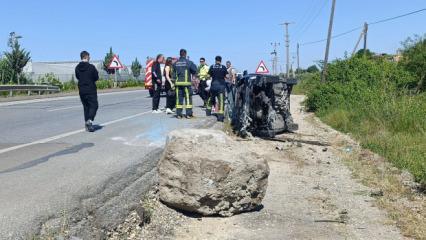Ankarag&uuml;c&uuml;'n&uuml;n yıldızı Perker bayram tatili yolunda ailesiyle kaza ge&ccedil;irdi: 5 yaralı