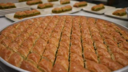 Baklavaya talep arttı! Fiyatı Bin 800 TL