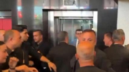CHP Genel Merkezi'nde arbede! Kılı&ccedil;daroğlu'nun konuşma &ouml;ncesinde birbirine girdiler