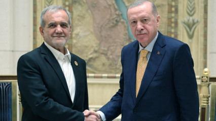 Son Dakika: Erdoğan'dan Pezeşkiyan ile kritik g&ouml;r&uuml;şme