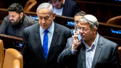 İsrail kana doymuyor! Netanyahu'ya 'b&ouml;lgeyi yerle bir et' &ccedil;ağrısı! Apar topar toplandılar