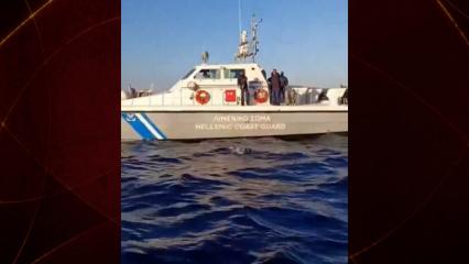 T&uuml;rk balık&ccedil;ıdan Yunan Sahil G&uuml;venliğine rest! &ldquo;Sık hadi!&rdquo;