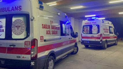 Karaman'da bir kadın kocasını bı&ccedil;akladı 