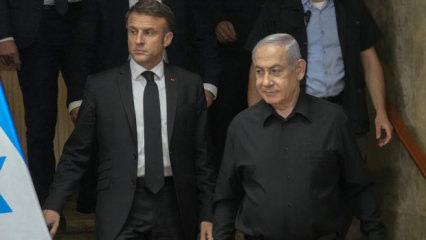 Macron'dan İsrail'e &ccedil;ağrı: B&ouml;lgedeki durum kabul edilemez!