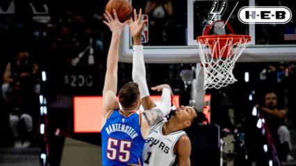 NBA'de Spurs&rsquo;tan Thunder&rsquo;a ağır darbe: Seri şimdi eşit