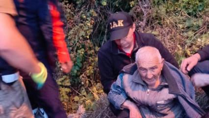 Ordu'da kayıp olarak aran 81 yaşındaki adam sağ bulundu 
