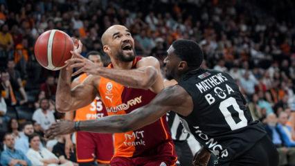 Pota derbisinde g&uuml;len Galatasaray! Seri son ma&ccedil;a kaldı