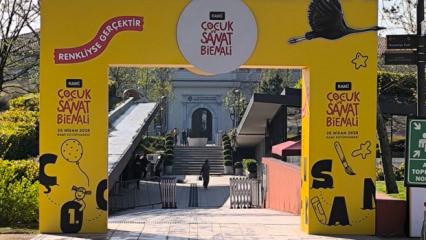 Rami &Ccedil;ocuk ve Sanat Bienali&rsquo;ne yoğun ilgi: 350 bini ge&ccedil;ti!