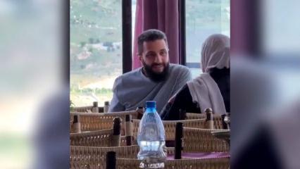 Şara eşiyle birlikte kafede g&ouml;r&uuml;nt&uuml;lendi! T&uuml;m &uuml;lkede g&uuml;ndem olan anlar