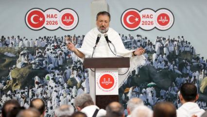 Son Dakika... Arafat'ta eller semada: Diyanet İşleri Başkanı Arpaguş'tan vakfe duası
