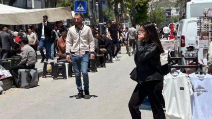 Van&rsquo;da bayram yoğunluğu: Caddeler doldu taştı