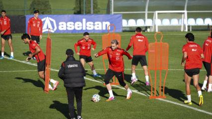 A Milli Takım 4 eksikle hazırlıklarını s&uuml;rd&uuml;rd&uuml;!