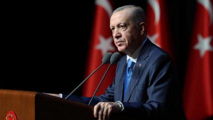 Cumhurbaşkanı Erdoğan 3 şairi andı!