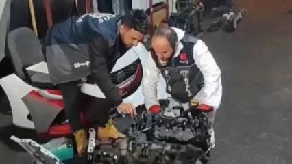 Ankara'da oto sanayiye change ara&ccedil; baskını