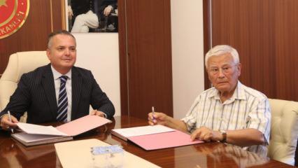 Annesine verdiği s&ouml;z&uuml; tuttu, 500 milyon liralık m&uuml;lk&uuml;n&uuml; eğitime bağışladı
