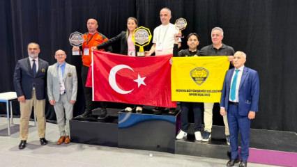 Avrupa'da zirveye &ccedil;ıktılar! Başkan Altay'dan Konya'nın gen&ccedil; yıldızlarına tebrik