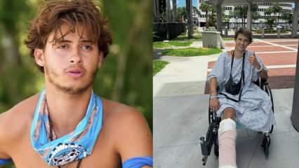 Bacağı ampute edilmişti! Survivor yarışmacısının son hali ortaya &ccedil;ıktı