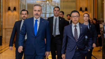 Bakan Fidan'dan kritik g&ouml;r&uuml;şme