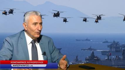 Emekli Yunan General Loukopoulos'tan T&uuml;rkiye itirafı: Koyun s&uuml;r&uuml;s&uuml; gibi kesime gidiyoruz