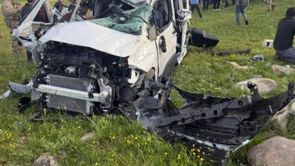 Erzurum'da katliam gibi kaza: 3 &ouml;l&uuml;, 4 yaralı!