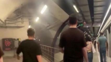 İBB'nin metro &ccedil;ilesi: Vatandaşlar t&uuml;nelde y&uuml;r&uuml;d&uuml;